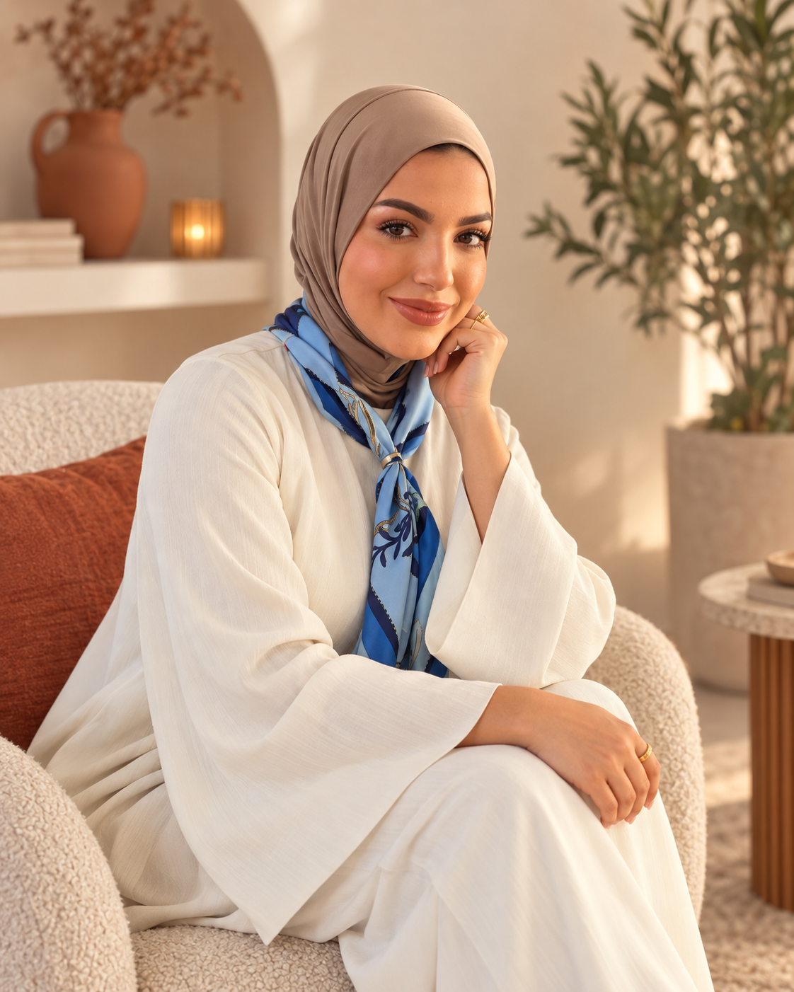 Portret van Youssra Agharbi
